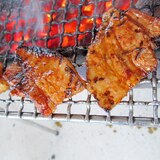 ＢＢＱに♪豚バラ肉のコチュジャン焼き